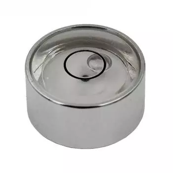 Круглый пузырьковый уровень Bullseye Универсальный Металлический корпус с винтом M6 Диаметр 20 мм 1 шт.