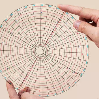 Круглый разделитель, моделирование керамики, акрил, простые в использовании аксессуары, инструмент для обрезки керамики, глина