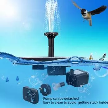 Круглый садовый бассейн на солнечной энергии, аквариум для птиц, поплавок для ванны с водой