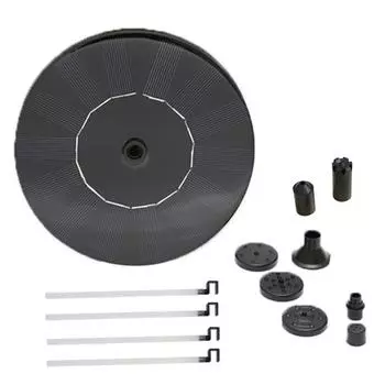 Круглый садовый бассейн на солнечной энергии, аквариум для птиц, поплавок для ванны с водой