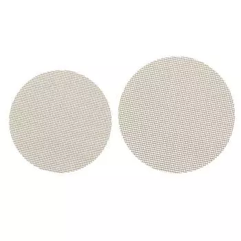 Круглый сетчатый коврик для гриля для барбекю с антипригарным покрытием, коврик для жарки, многоразовые коврики для гриля для барбекю 32