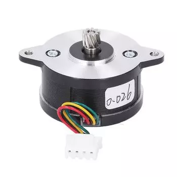 Круглый шаговый двигатель 2PH 1.8 шаг угол DC 2.4V 1A 9T косозубая шестерня 36 мм для Bambu Lab X1 X1C P1P P1S