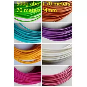 Круглый синтетический ротанговый плетеный материал пластиковый ротанг для вязания и ремонта стульев и столов, 500 г около 70 метров: синтетический ротанг