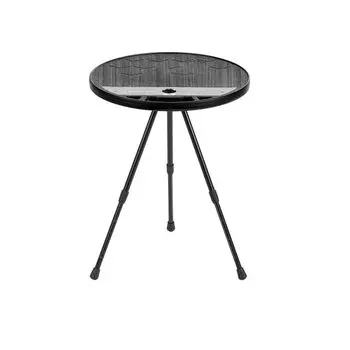 Круглый складной столик Naturehike Blackdog для кемпинга с регулируемой грузоподъемностью, удобный, с акриловым верхом и алюминиевым верхом, для кемпинга в одиночку, с боковой стороны, для мини-туризма
