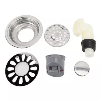 Круглый слив для раковины из нержавеющей стали 304, антизапах, круглый слив для душа 9 см