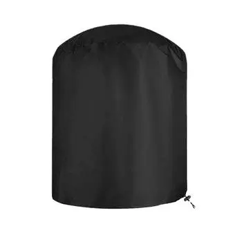 Круглый стол Чехол для барбекю Водонепроницаемый чехол для гриля Уличные наборы Защитный чехол, чехол для костра, гриль для барбекю 58x77cm