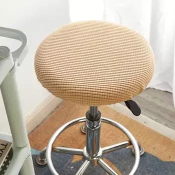 Круглый стул, чехол для стула, вращающийся чехол для барной стойки, оптовая торговля, бархатный стул, трансграничный круглый и зарубежный вращающийся стул, чехол для стула, чехол для кукурузы 30cm мятный зеленый