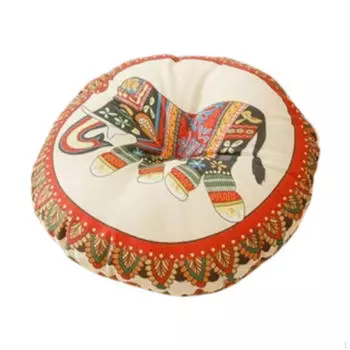 Круглый стул с подушкой, простой в использовании, многоцелевой мягкий татами, круглый пол для офиса Baby Elephant