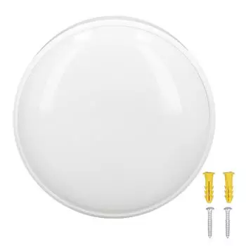 Круглый светодиодный потолочный светильник с широкой зоной облучения 6500K 20W водонепроницаемый потолочный светильник для спальни белый