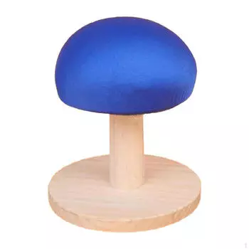 Круглый табурет для глажки, вспомогательный инструмент, гладильная доска с основанием для воротников рубашек белый