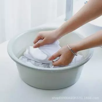 Круглый таз для дома: Многоцелевое средство для мытья, ванн для ног, спален, младенцев и овощей