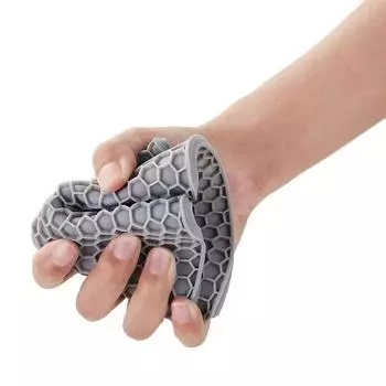 Круглый термостойкий силиконовый коврик подставки под стаканы теплоизоляция нескользящий держатель для кастрюль утолщенный подставка под стол кухонные принадлежности L