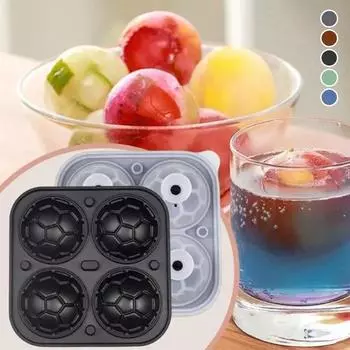 Круглый трафарет для ледяного шара, многоразовый домашний силиконовый производитель ледяных шаров для вечеринок Basketball