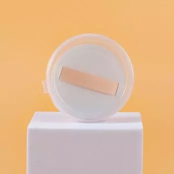 Круглый треугольный пуф для пудры Двусторонний квадратный косметический пуф для влажного и сухого использования Пуф для макияжа в форме треугольника Ежедневный