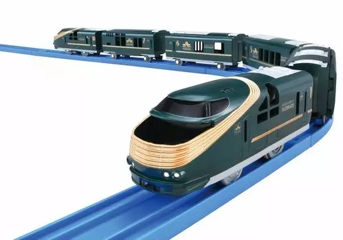 Круизный поезд TAKARA TOMY серии DX TWILIGHT EXPRESS Поезд Игрушка для детей от 3 лет и старше Соответствует стандартам безопасности игрушек Сертификация ST Mark PLARAIL