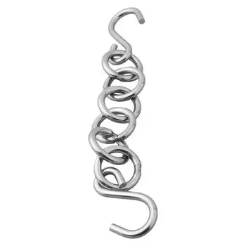 Крюк Цепь Автомобильная Цепь Удобный Портативный Инструмент Для Ремонта Снятия Авто Серебряные Аксессуары Из Нержавеющей Стали Совершенно Новые CHINA