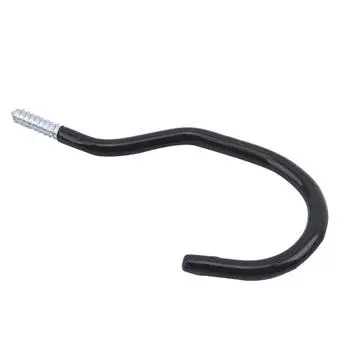 Крюк для гаража Велосипедный крючок Настенный крючок Крючок для хранения Вешалка None чёрный