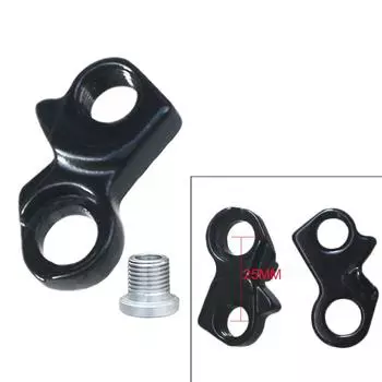 Крюк для хвоста велосипеда из алюминиевого сплава Аксессуары для велосипеда черный