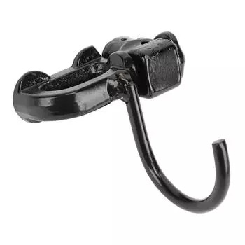 Крюк для L-образной гусеницы, двойной штифт, стяжной фитинг из алюминиевого сплава, используемый с рельсом L-образной гусеницы для прицепа-платформы грузовика