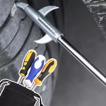 Крюк для очистки автомобильных шин от камней Скребок для очистки и обслуживания автомобильных шин Взрывозащищенный крюк для удаления мелких камней Инструмент для удаления камней
