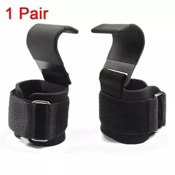 Крюк для поднятия тяжестей. Перчатки для фитнеса. Ремни на запястьях. Тяжелые подтягивания. Пауэрлифтинг. Бодибилдинг. Становая тяга. 1pc Booster board