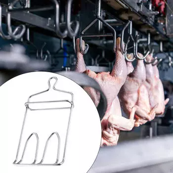 Крюк для разделки птицы Мясник Портативные кухонные гаджеты Подвешивание мяса Обработка для жареной утки