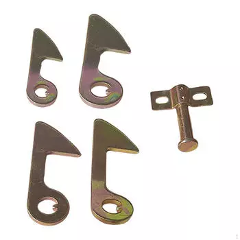 Крюк для замка багажника мотоцикла Профессиональная прочная нержавеющая прижимная пластина для скутера