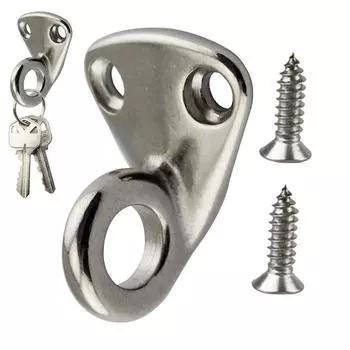 Крюк из нержавеющей стали, настенные крюки для буксиров, морской крюк для защиты, аксессуары для лодок для спуска по веревке, крепление на якоре, страховка, такелаж