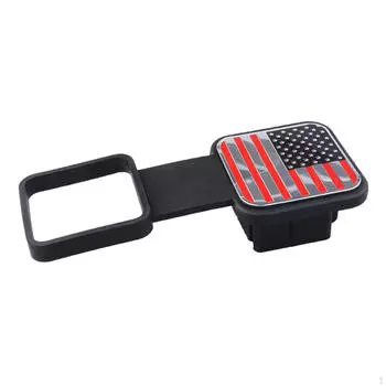 Крюк прицепа Пылезащитная заглушка Универсальные автомобильные аксессуары Крышка сцепного устройства красный