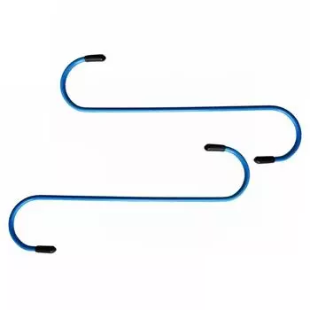 Крюки для подвески тормозного суппорта, прочная сталь, резиновый наконечник для автомобильных работ на тормозных осях и системах подвески чёрный