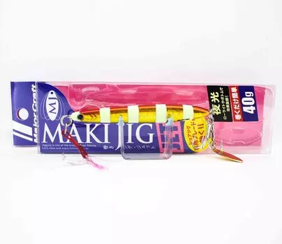 Крупное ремесло Металлический джиг Маки Джет 40 грамм 077 (0471)