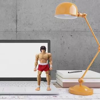 Крупногабаритная фигурка с подвижными суставами, украшение для рабочего стола, подарок для любителей фигурок One Size