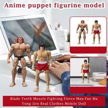 Крупногабаритная фигурка с подвижными суставами, украшение для рабочего стола, подарок для любителей фигурок One Size