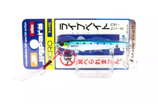Крупный крафтовый металлический джиг Jigpara JPMSL-15L 15 грамм 080 (8521)