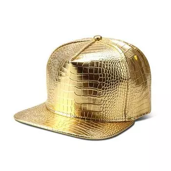 Крутая бейсболка в стиле хиппи с плоскими полями, кепка дальнобойщика в стиле панк с золотым знаком доллара, кепка Snapback для повседневного отдыха и спорта на открытом воздухе