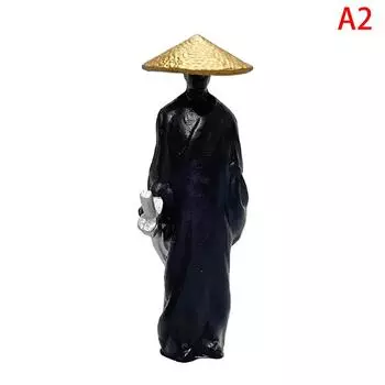 Крутая фигурка китайского фехтовальщика кунг-фу, макет стола из песка, мини-ландшафтные принадлежности, украшение стола, миниатюры для сказочного сада