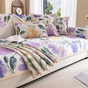 Крутая подушка для дивана, полностью покрытая дышащая летняя подушка для дивана, нескользящая, устойчивая к царапинам 70*70cm