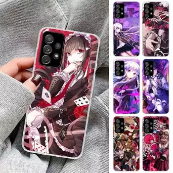 Крутой аниме-чехол для телефона Danganronpa для Samsung Galaxy S10 S21 S22 Plus Ultra A91 A51 A21S A12 Прозрачный чехол для телефона Galaxy S30