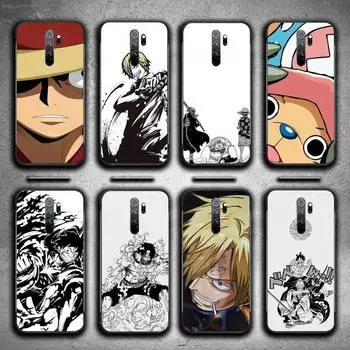 Крутой аниме-чехол для телефона Xiaomi Redmi 8A 9 K30 Pro 9A Note 8T Note 8 9 Pro TPU Мягкий силиконовый черный чехол Redmi note 8T