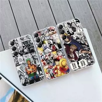 Крутой аниме мягкий прозрачный силиконовый чехол для Xiaomi Redmi Note 13 14T 15 Samsung A55 A35 M35 S24 FE iPhone Huawei Honor Camera защитный противоударный чехол Samsung Galaxy S20