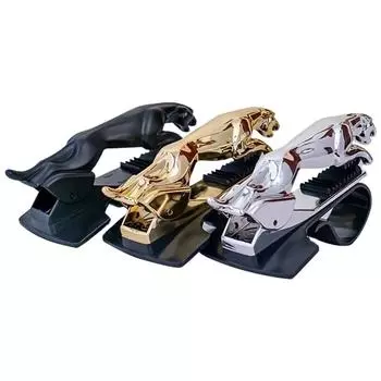 Крутой автомобильный держатель для телефона Jaguar Cheetah HUD, леопардовая подставка для сотового телефона с GPS, крепление на 360 градусов, регулируемый держатель-зажим, аксессуары чёрный