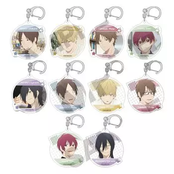 Крутой брелок Doji Danshi Trading из акрила, 10 штук в коробке