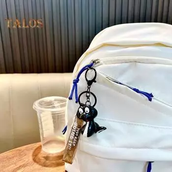 Крутой брелок с подсветкой светодиодный шнурок змея брелок пластиковый брелок ключи от машины сумочка подвеска украшение белый