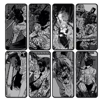 Крутой чехол «Человек с бензопилой» для Samsung Galaxy A50 A70 M52 A30 A20s A20e A10 A40 A10s M51 M31 M30s M13 5G, черный чехол для телефона Samsung A60
