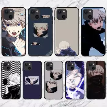 Крутой чехол для телефона Inumaki Toge для IPhone 13 12 11 XS X 8 7 6 Plus Mini Pro Max SE 2022, мягкий черный чехол для телефона iPhone 13