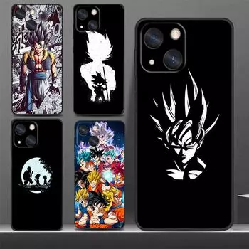Крутой чехол для телефона с аниме D-Dragons Balls для Apple iPhone 14 13 12 11 SE XS XR X 7 8 6 mini Plus Pro MAX 2020, черный чехол iPhone 6 6S
