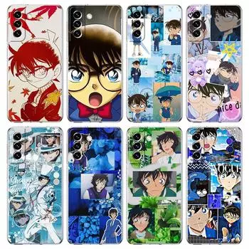 Крутой чехол для телефона с аниме «Детектив Конан» для Samsung Galaxy S22 5G S20 Ultra S21 FE 5G S10E S9 S8 S10 Plus Note 20 10 Lite Samsung S10E