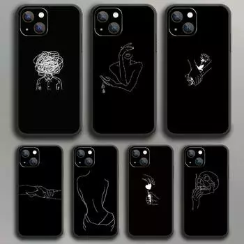 Крутой чехол для телефона с рисунком «Люди» для iPhone Samsung Galaxy Redmi Xiaomi Oppo OnePlus Note SA 7 8 9 10 11 12 13 14 20 21 22 23 53 54 Pro Max Plus Ultra iPhone 6 or 6S