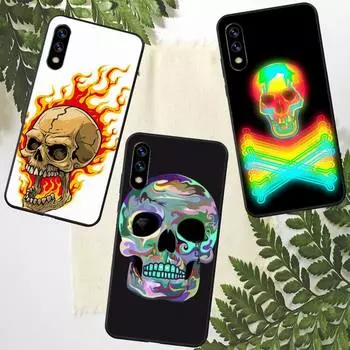 Крутой чехол для телефона со скелетом и черепом для Xiaomi Mi 11 10 A2 A2lite A1 9 9SE 8Lite 8explorer F1 Poco M3 X3 Pro Fundas Cove xiaomi11xpro