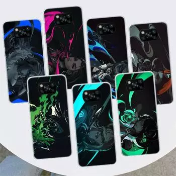 Крутой чехол для телефона Valorant для Xiaomi Mi 11 Lite 11i 12X 12 9 8 11T 10T 9T Pro 10 5X 6X Ultra 5G, чехол Xiaomi Mi 11 Lite